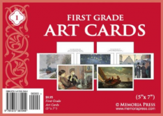 First Grade Art Cards (5" x 7")